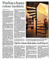 Toronto Star Newspaper article on Colour Theory